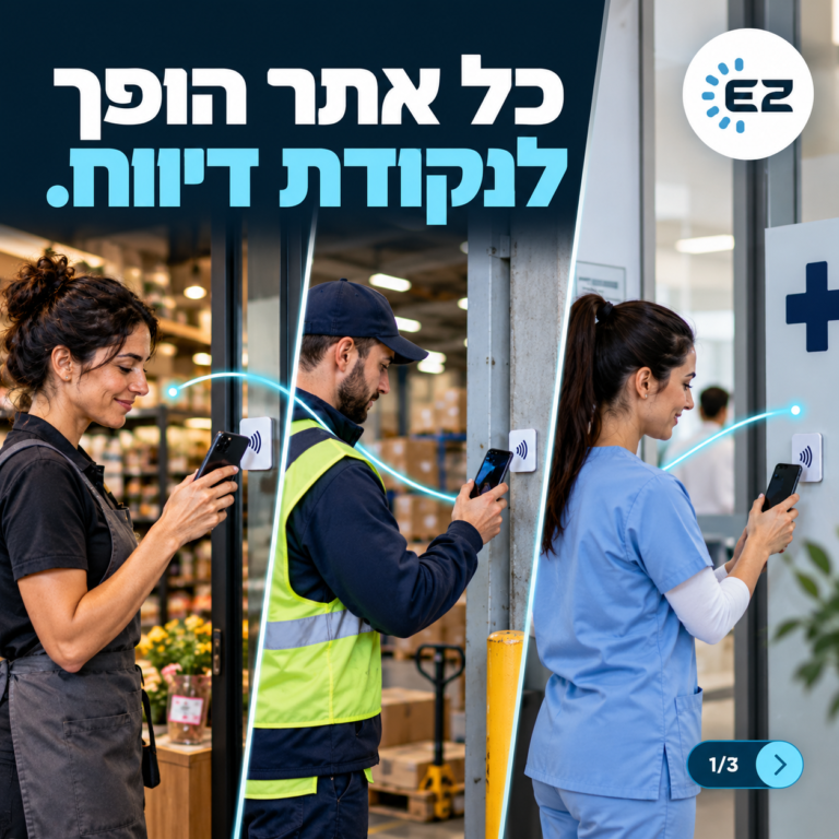 כל אתר הופך לנקודת דיווח